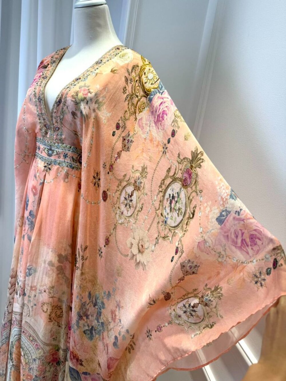 Zimmermann Boho Paisley Midi Dress in Multicolor - Picture 13 of 13